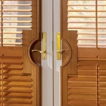 Atlanta french door handle cutout